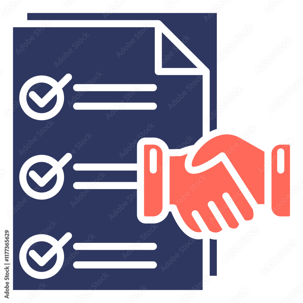 Fototapeta premium Succession Planning Icon