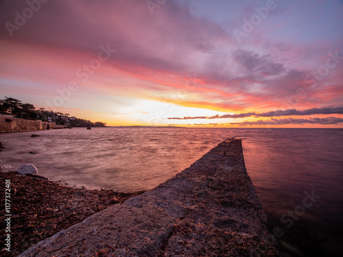 Sunrise in Cannes photo