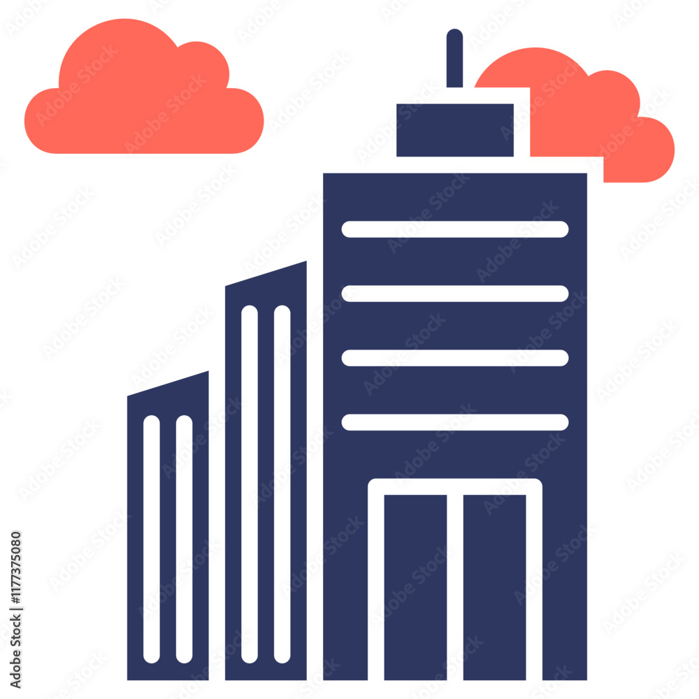 Skyscrapers Icon Skyscrapers Icon