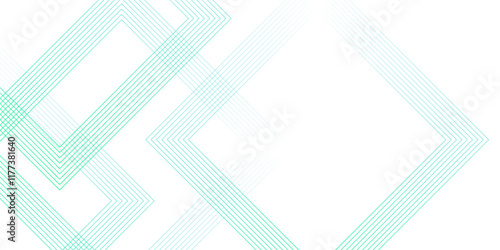Simple abstract white square shape with futuristic concept background. Design for poster, template on web, backdrop, banner, brochure, website, flyer, landing page, presentation, certificate vector.