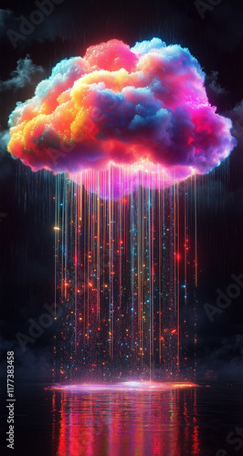 Digital Flow: A Cloud of Creativity and Data