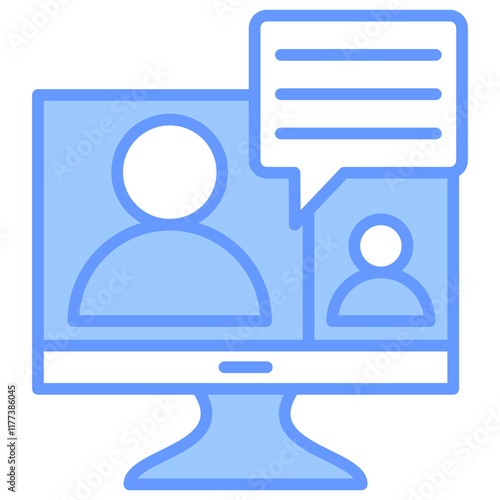 Online Communication Icon