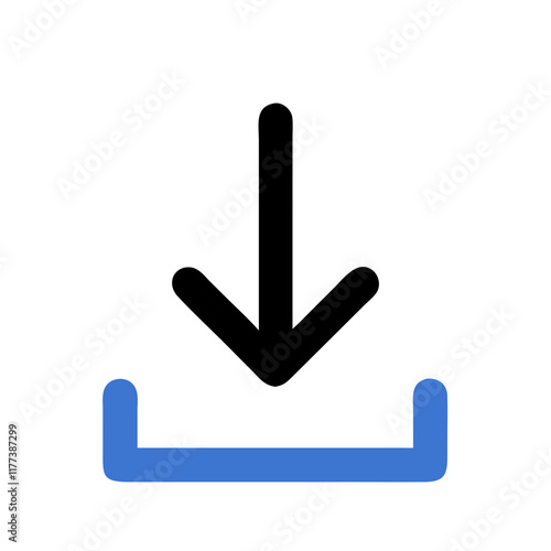 blue arrow cursor