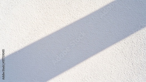 Modern White Wall Texture with Soft Shadows and Clean Minimalist Background