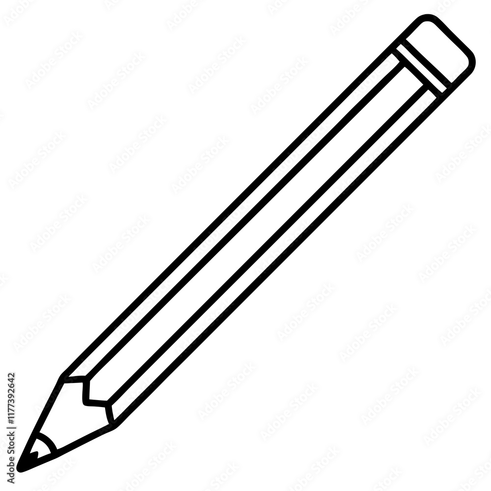 Simple and Stylish Paintbrush Line Art Vectors Simple and Stylish Paintbrush Line Art Vectors