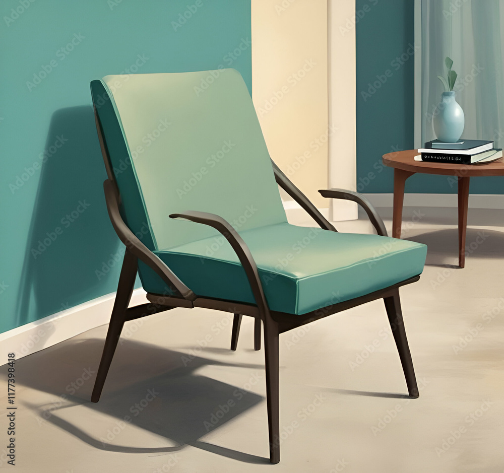 Fototapeta premium Comfortable Modern Recliner armchairs