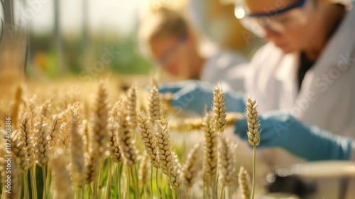 Scientists Analyzing Drough...