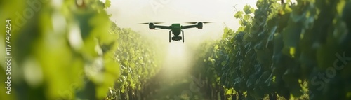 Drone Releasing Liquid Mist...