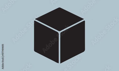 Box line vector icons Empty open shipping box or unboxing line art illustration Calligraphy Graphic Design,Handmade Calligraphy eps 10