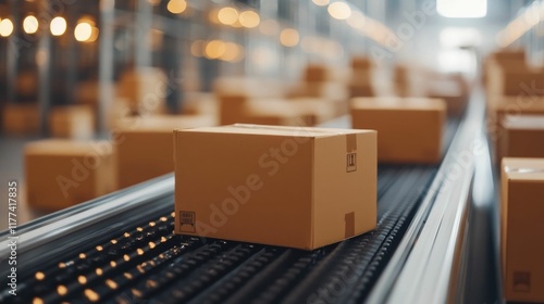 Optimizing Warehouse Logistics for Efficient Express Parcel Distribution Streamlining Productivity and Delivering Rapid Fulfillment photo