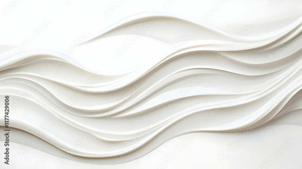 Abstract white wave texture background. Ideal for cosmetic or beauty product presentations. Abstract white wave texture background. Ideal for cosmetic or beauty product presentations.