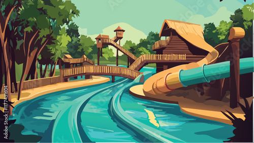 Noah's Ark Water Park- Water Slides, Rides, and More!.eps