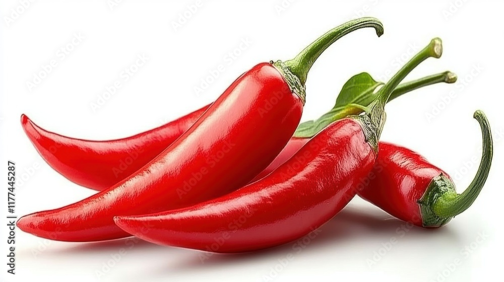 Three Red Chili Peppers Three Red Chili Peppers