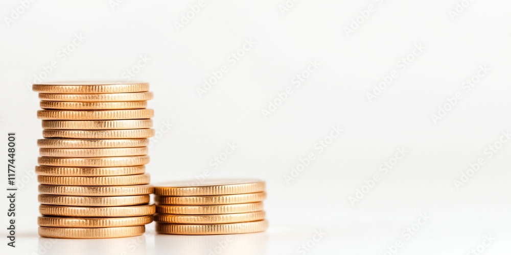 Stack of gold coins