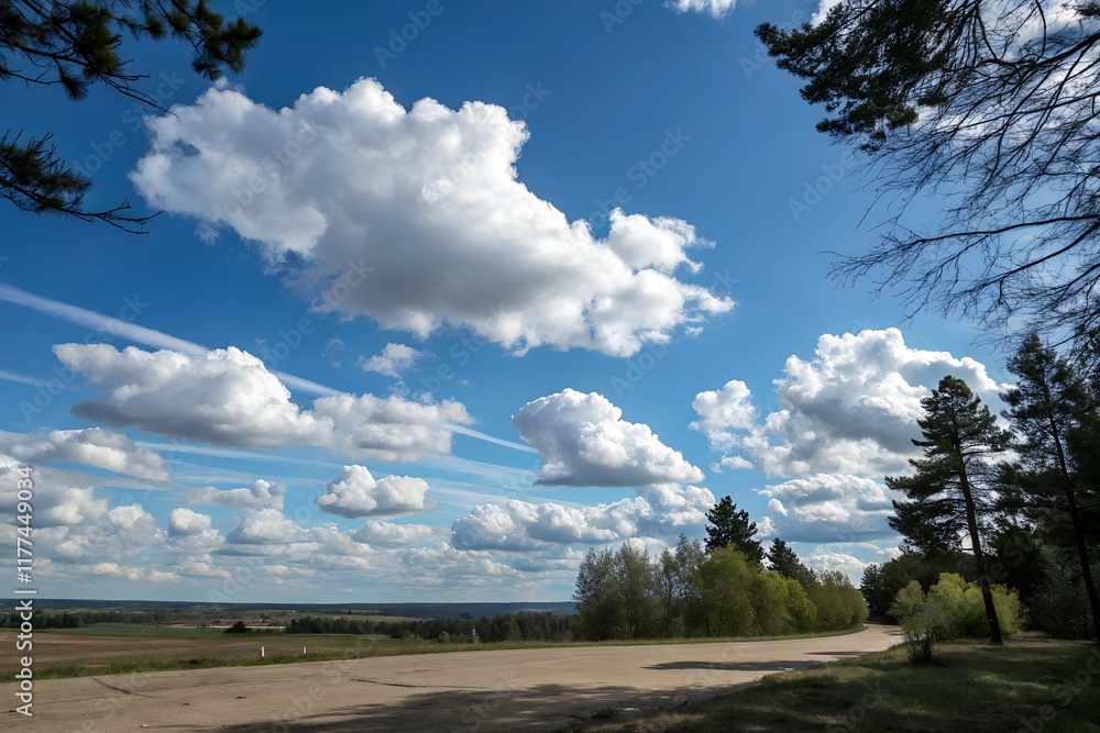 Fototapeta premium Summer blue sky cloud gradient light white background. Beauty clear cloudy in sunshine calm