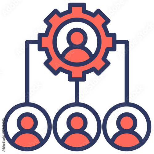 Organization Structure Icon