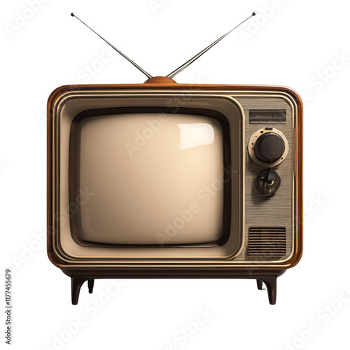 retro tv set