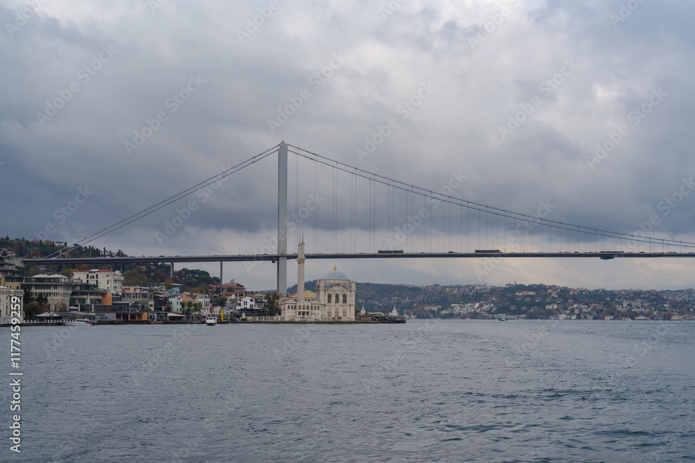 Ortaköy Mosque and the Bosphorus Bridge, Istanbul, Turkey Ortaköy Mosque and the Bosphorus Bridge, Istanbul, Turkey