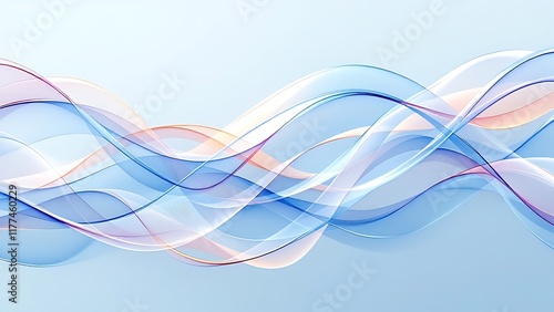 Abstract minimalist background design, 3d render