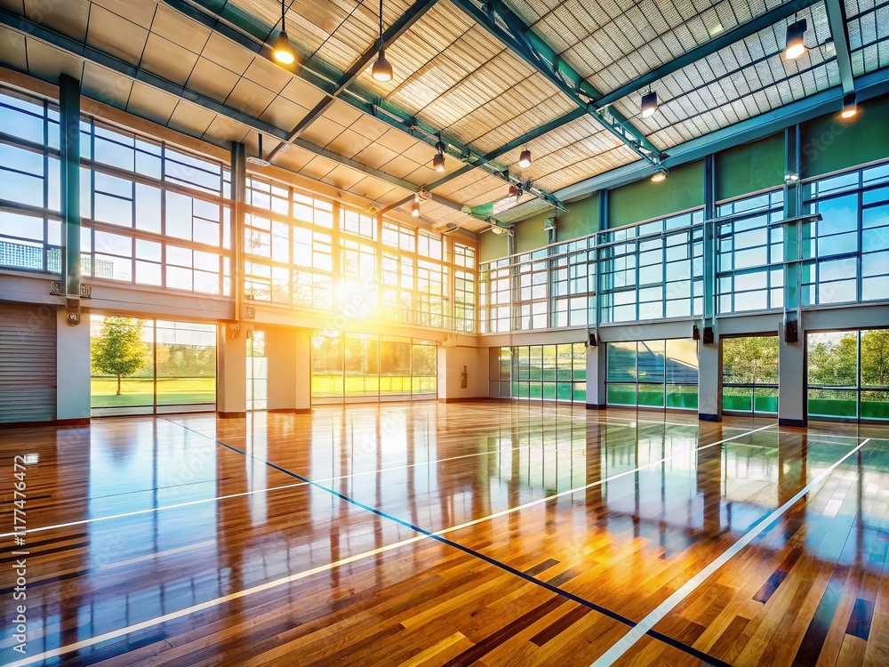 Jundiai Multi-Sport Gymnasium: Modern Interior with Natural Light Jundiai Multi-Sport Gymnasium: Modern Interior with Natural Light