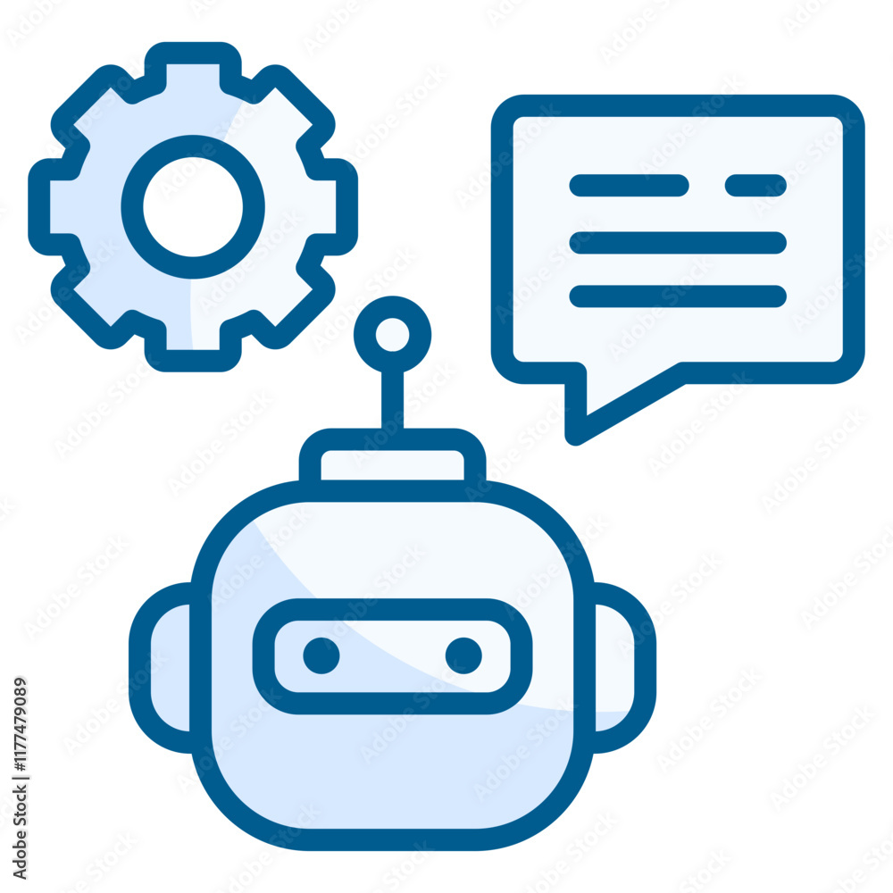 Intelligent Agent Icon Element For Design Intelligent Agent Icon Element For Design
