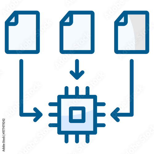 Data Collector  Icon Element For Design