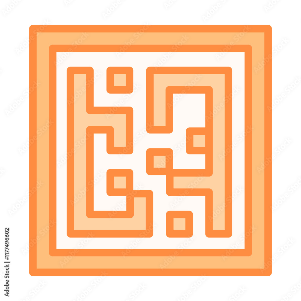 Data Matrix Icon Element For Design Data Matrix Icon Element For Design