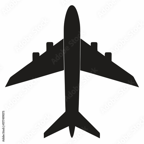 Flight Shadow Vector Design