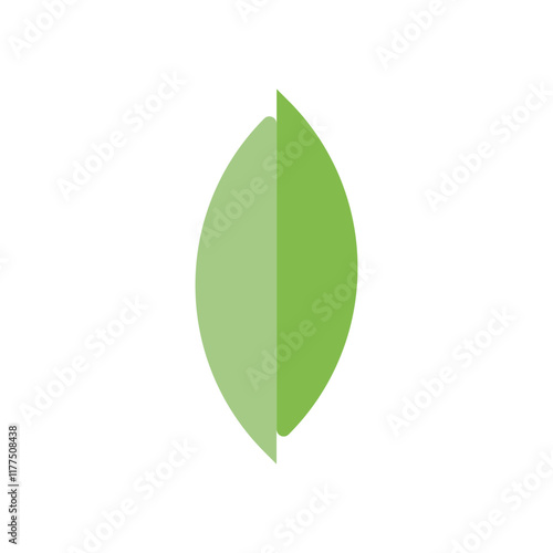 Tea Leaf Logo Template Icon