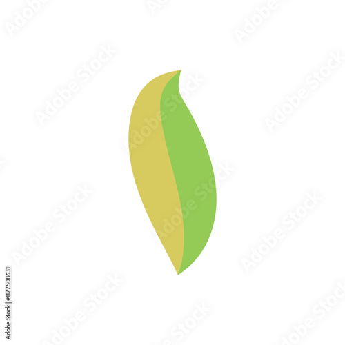Tea Leaf Logo Template Icon