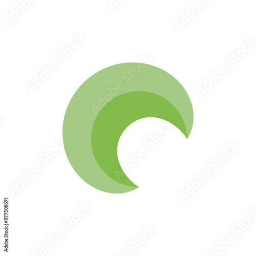 Tea Leaf Logo Template Icon