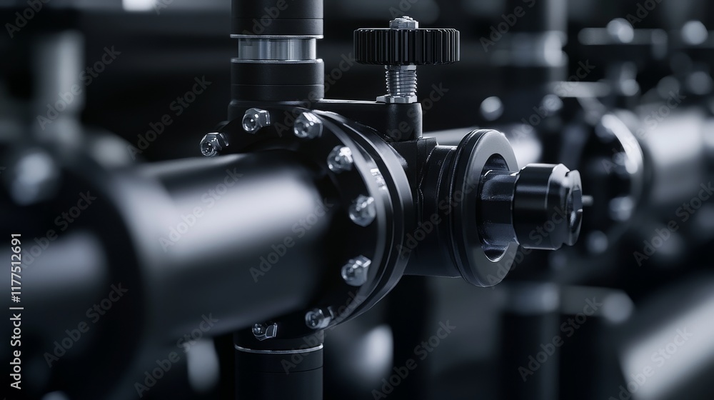 custom made wallpaper toronto digitalAn intricate display of industrial piping and valve mechanisms emphasizes precision engineering