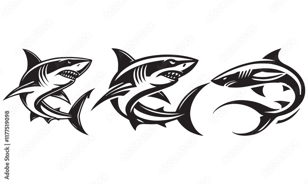 image of a fish shirk image of a fish shirk