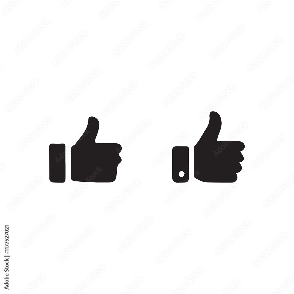 thumb up like symbol thumb up like symbol