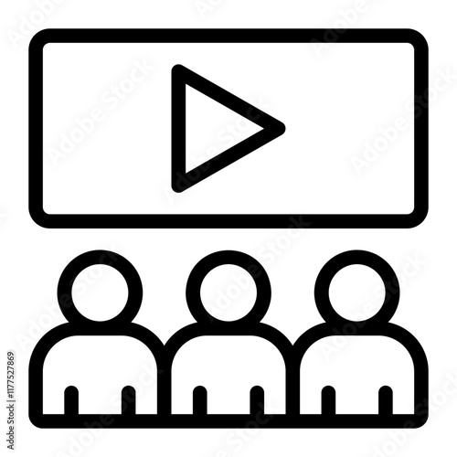 viewer line icon
