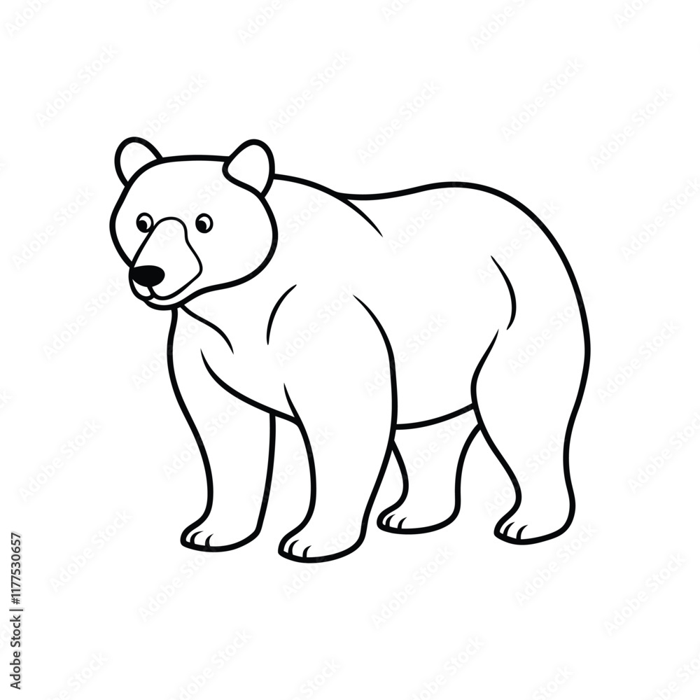 bear line art.eps bear line art.eps