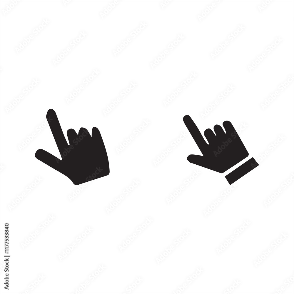 Obraz premium hand cursor icon