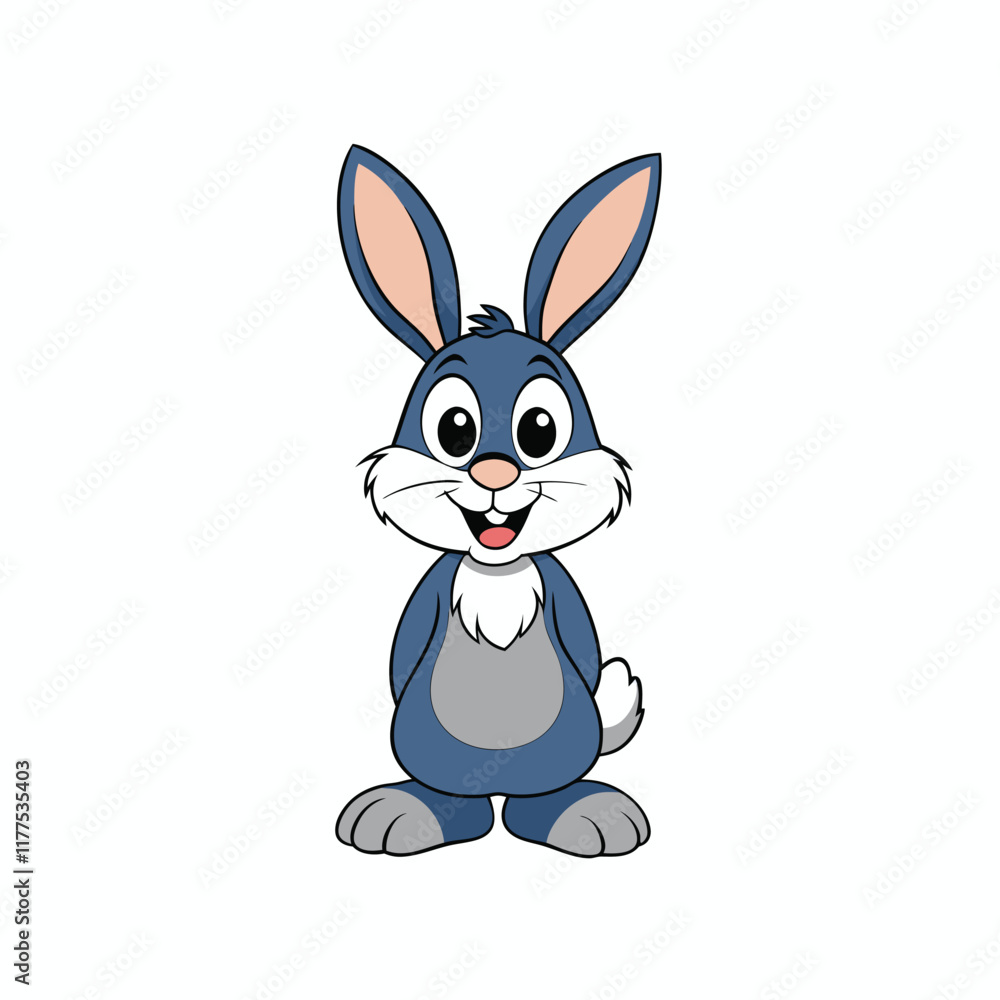 Fototapeta premium cute rabbit.eps