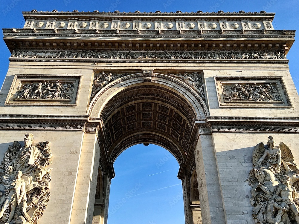 Obraz premium Arco do Triunfo, Arc de Triomphe