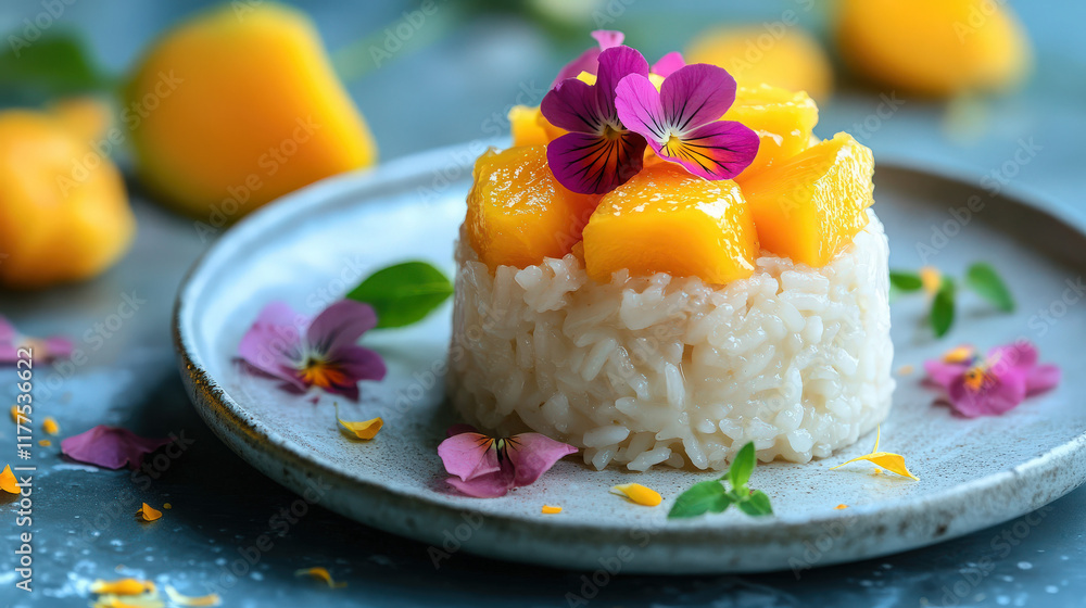Mango Sticky Rice - A Traditional Thai Dessert