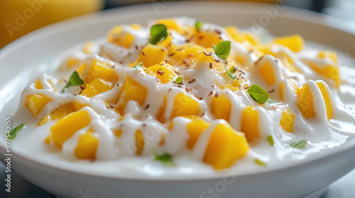 Mango Sticky Rice - A Traditional Thai Dessert photo