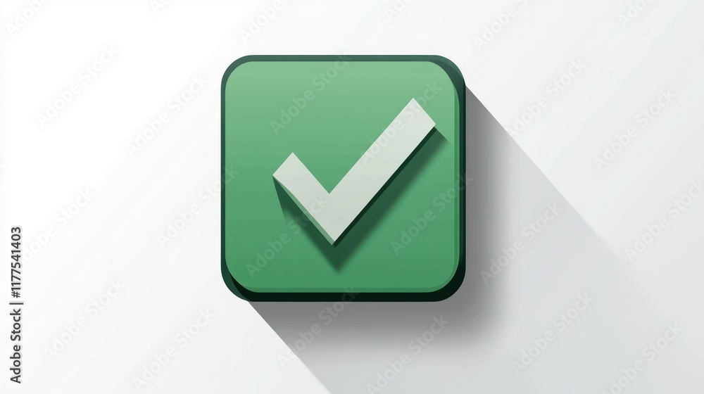 Green Checkmark Icon: Success, Completion, Approval Green Checkmark Icon: Success, Completion, Approval