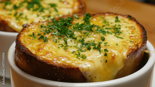 Wallpaper Mural Welsh rarebit with melted cheese on toast Torontodigital.ca