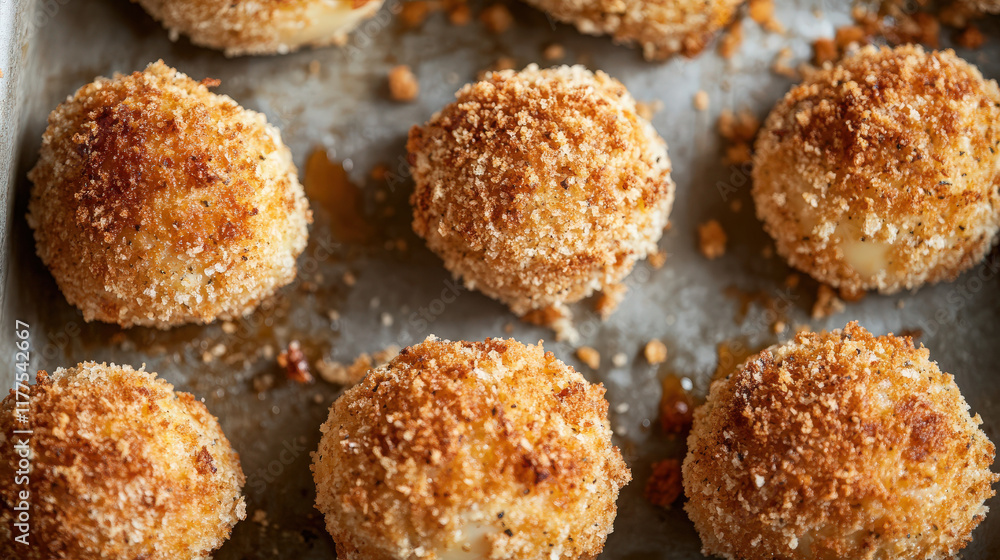 Scotch eggs with crispy breadcrumb coating Scotch eggs with crispy breadcrumb coating