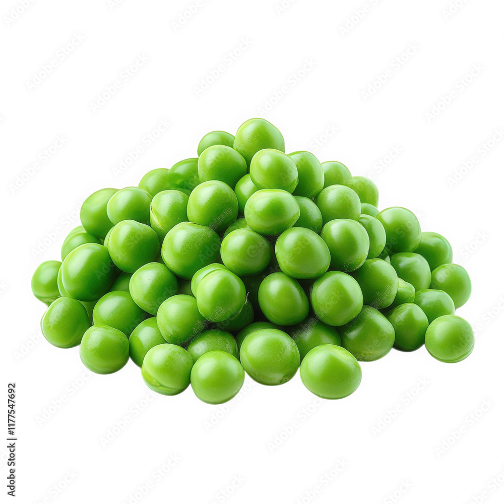 large pile of vibrant green spheres. resembling fresh green peas. arranged in a visually appealing manner against a plain white background this presentation highlights their color and shape. making it large pile of vibrant green spheres. resembling fresh green peas. arranged in a visually appealing manner against a plain white background this presentation highlights their color and shape. making it