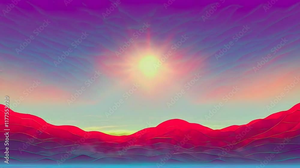 A blurred abstract gradient background animation looping A blurred abstract gradient background animation looping