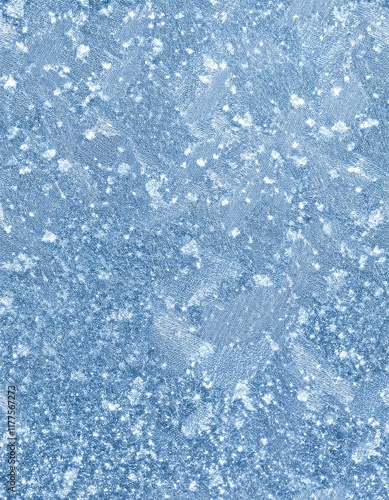 Wallpaper Mural Icy Frost Crystals Texture Torontodigital.ca