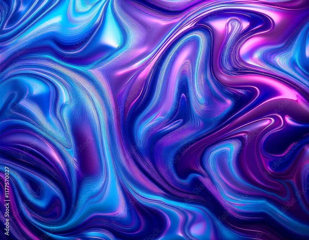 Obraz premium Seamless Gradient Blue-Purple Texture