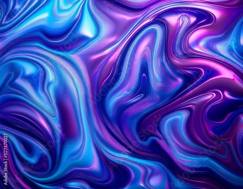 Seamless Gradient Blue-Purple Texture
