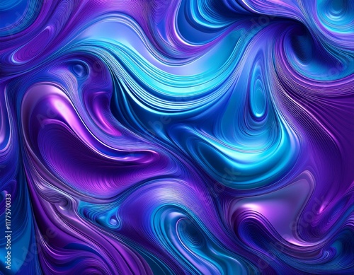 Seamless Gradient Blue-Purple Texture